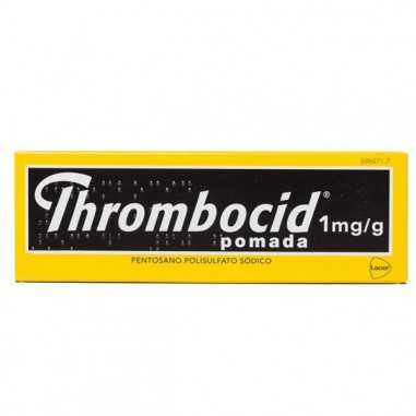 Thrombocid 1 mg/g pomada 1 Tubo 60 g Lacer - 1