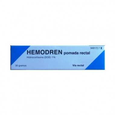 Hemodren 10 mg/g pomada Rectal 1 Tubo 30 g Llorens - 1
