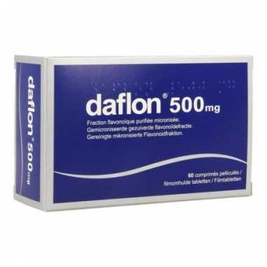 Daflon 500 mg 60 comprimidos recubiertos Servier s.l - 1