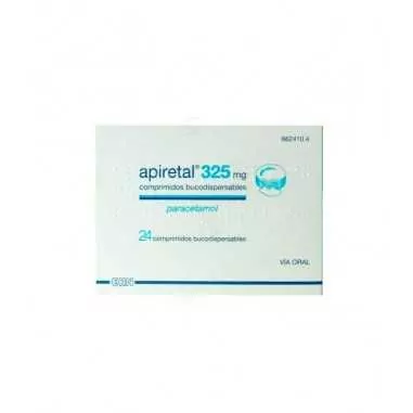 Apiretal 325 mg 24 comprimidos Bucodispersables ERN - 1