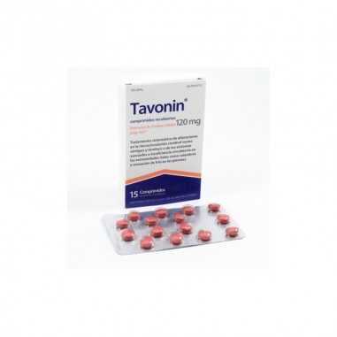Tavonin 120 mg 15 comprimidos recubiertos Schwabe farma iberica s.l.u. - 1