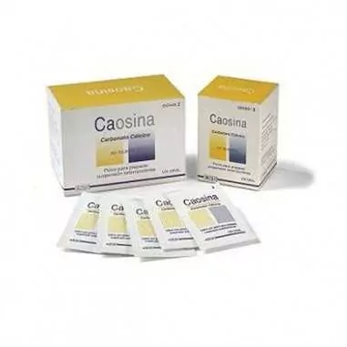 Caosina 2500 mg (1000 mg Ca) 60 sobres Polvo para Suspensión Oral ERN - 1
