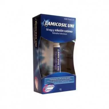 Lamicosil Uni 10 mg/g solución Cutánea 1 Tubo 4 g Glaxosmithkline consumer healthcare - 1