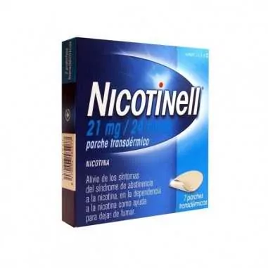Nicotinell 21 mg/24 H 7 Parches Transdérmicos 52,5 mg Glaxosmithkline consumer healthcare - 1