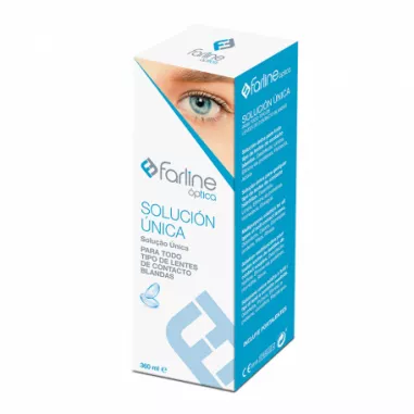Farline Óptica solución Única Lentes de Contacto 360 ml Farline - 1