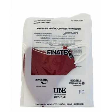 Mascarilla Adulto Finatex Granate Finatex - 2