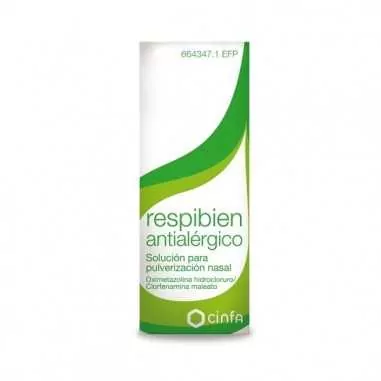 Respibien Antialérgico 0.5 mg/ml + 0.5 mg/ml Nebulizador Nasal 15 ml Cinfa - 1