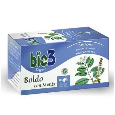 Bie3 Boldo 25 Bolsas Filtro Biodes - 1