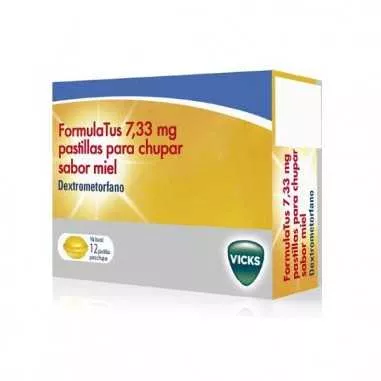 Formulatus 7.33 mg 12 Pastillas para Chupar Miel Vicks - 1