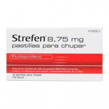 Strefen 8.75 mg 16 Pastillas para Chupar Miel y Limón Reckitt benckiser healthcare, s.a. - 1