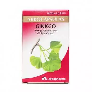 Ginkgo Arkopharma 180 mg 100 Cápsulas Arkopharma - 1