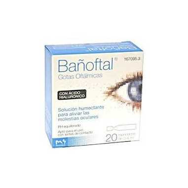 Bañoftal Baño Ocular 20 Monodosis 0.4 ml M4 pharma - 1