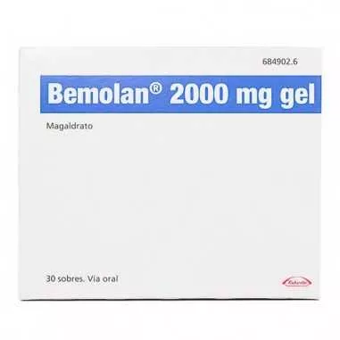Bemolan 2000 mg 30 sobres Gel Oral Takeda farmaceutica españa s.a. - 1
