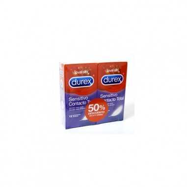 Durex Sensitivo Contacto Total Preservativos 12 Reckitt benck hc - 1