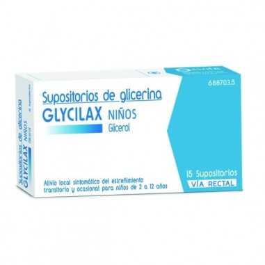 Glycilax Niños 1,44 g 15 Supositorios Cinfa - 1