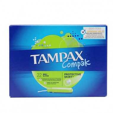 Tampónes 100% algodón Tampax Compak Super 20 U Procter gamble españa - 1