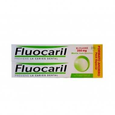 Fluocaril Bi-fluore Duplo 125 ml + 125ml + Regalo Unilever españa s.a. - 1