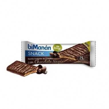 Bimanan Barrita Crujiente Cereales Choco Negro 1 Nutrition & sante - 1