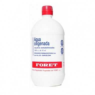 Agua Oxigenada Foret 30 mg/ml solución Cutánea y Concentrado para solución Bucal 1 Frasco 250 ml Peroxfarma - 1