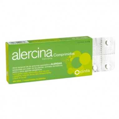 Alercina 10 mg 7 comprimidos recubiertos Cinfa - 1