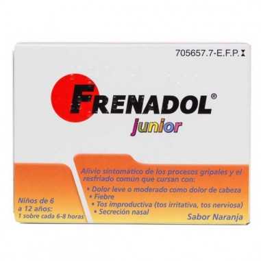 Frenadol Junior 10 sobres granulado para solución Oral Johnson & johnson - 1