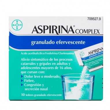 Aspirina Complex 10 sobres granulado Efervescente Bayer hispania s.l. - 1