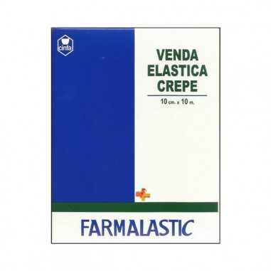Venda Elástica Crepe Farmalastic 10 M X 10 Cm Cinfa - 1