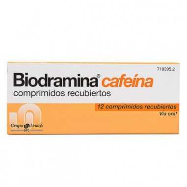 Biodramina Cafeína 12 comprimidos recubiertos Uriach consumer healthcare - 1