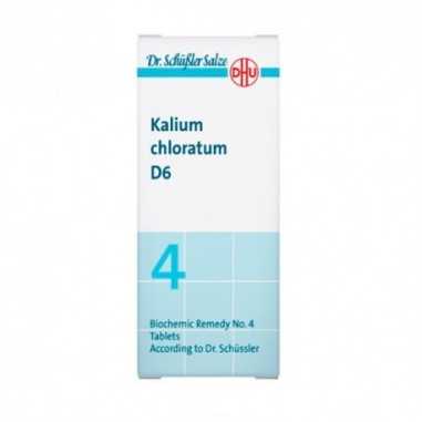 Dhu Sal Nº 4 Kalium Chloratum D6 80 Comp Schwabe farma iberica s.a.u. - 1