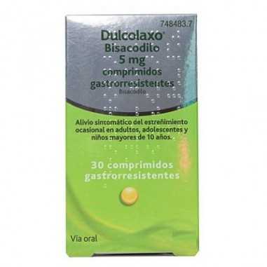 Dulcolaxo Bisacodilo 5 mg 30 comprimidos Gastrorresistentes Sanofi aventis s.a. - 1