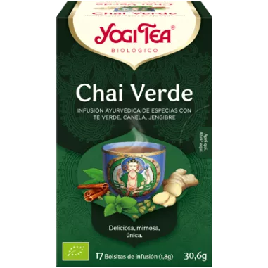 Yogi Tea Chai Verde 17 Bolsitas Nutrition & sante - 1