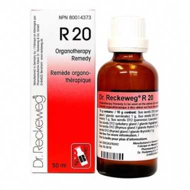 Dr Reckeweg R 20 gotas 50 ml Lavigor 7000 - 1