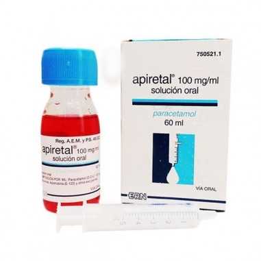 Apiretal 100 mg/ml solución Oral 1 Frasco 60 ml ERN - 1