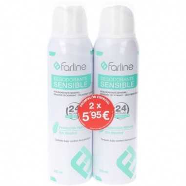 Farline Duplo Spray Desodorante Pieles Sensibles Farline - 1