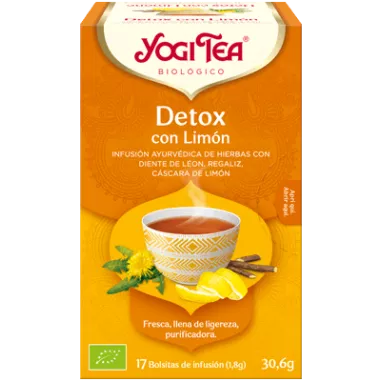 Yogi Tea Detox Limón Nutrition & sante - 1