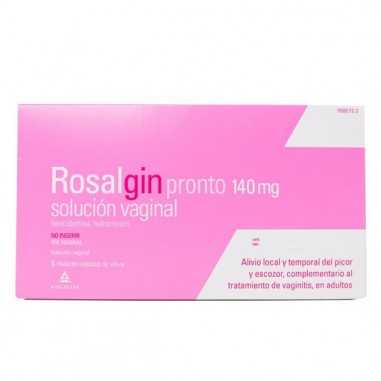Rosalgin Pronto 140 mg solución Vaginal 5 Envases Unidosis 140 ml Angelini farmacéutica - 1