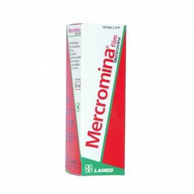 Mercromina Film 20 mg/ml solución Cutánea 1 Frasco 30 ml Lainco - 1