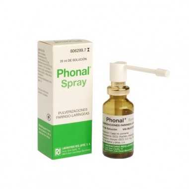 Phonal Spray solución para Pulverización Cutánea 1 Envase 20 ml Reig jofre - 1