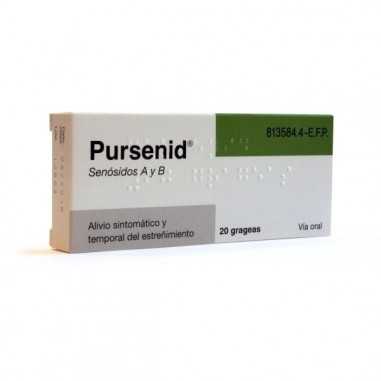 Pursenid 12 mg 20 comprimidos recubiertos Glaxosmithkline consumer healthcare - 1