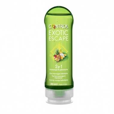 Control Exotic Escape 2 In 1 Massaje & Pleasure Gel 200 ml Artsana - 1