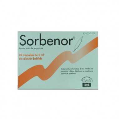 Sorbenor 1 g 20 Ampollas Bebibles solución Oral 5 ml Casen recordati s.l. - 1