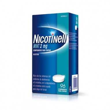 Nicotinell Mint 2 mg 96 comprimidos para Chupar Glaxosmithkline consumer healthcare - 1