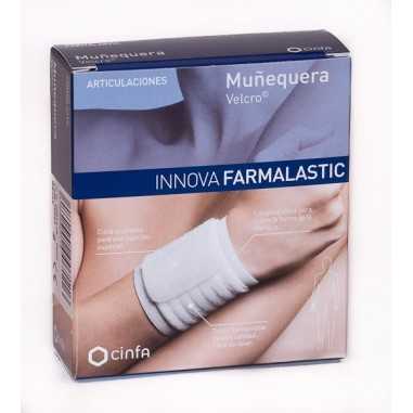 Farmalastic Innova Muñequera Velcro Color Beige Talla G/EG Cinfa - 1