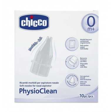 Chicco Physio Clean Aspirador Nasal Recambios Duplo 10+ 10 u Artsana - 1