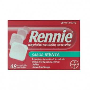 Rennie 680 mg/80 mg 48 comprimidos Masticables (con Sacarina) Bayer hispania s.l. - 1