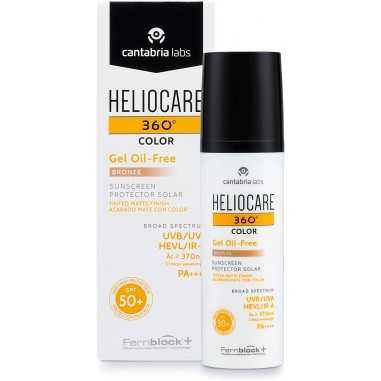 Heliocare 360º Color Gel Oil-Free SPF 50+ Bronze 50 ml Cantabria labs - 1