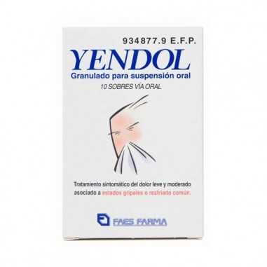 Yendol 10 sobres granulado para Suspensión Oral Faes farma - 1
