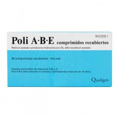 Poli A B E 30 comprimidos recubiertos Neuraxpharm spain s.l. - 1