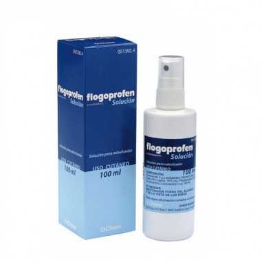 Flogoprofen 50 mg/ml solución para Pulverización Cutánea 1 Frasco 100 ml Chiesi españa - 1
