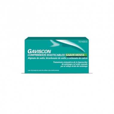 Gaviscon 24 comprimidos Masticables (sabor Menta) Reckitt benckiser healthcare, s.a. - 1